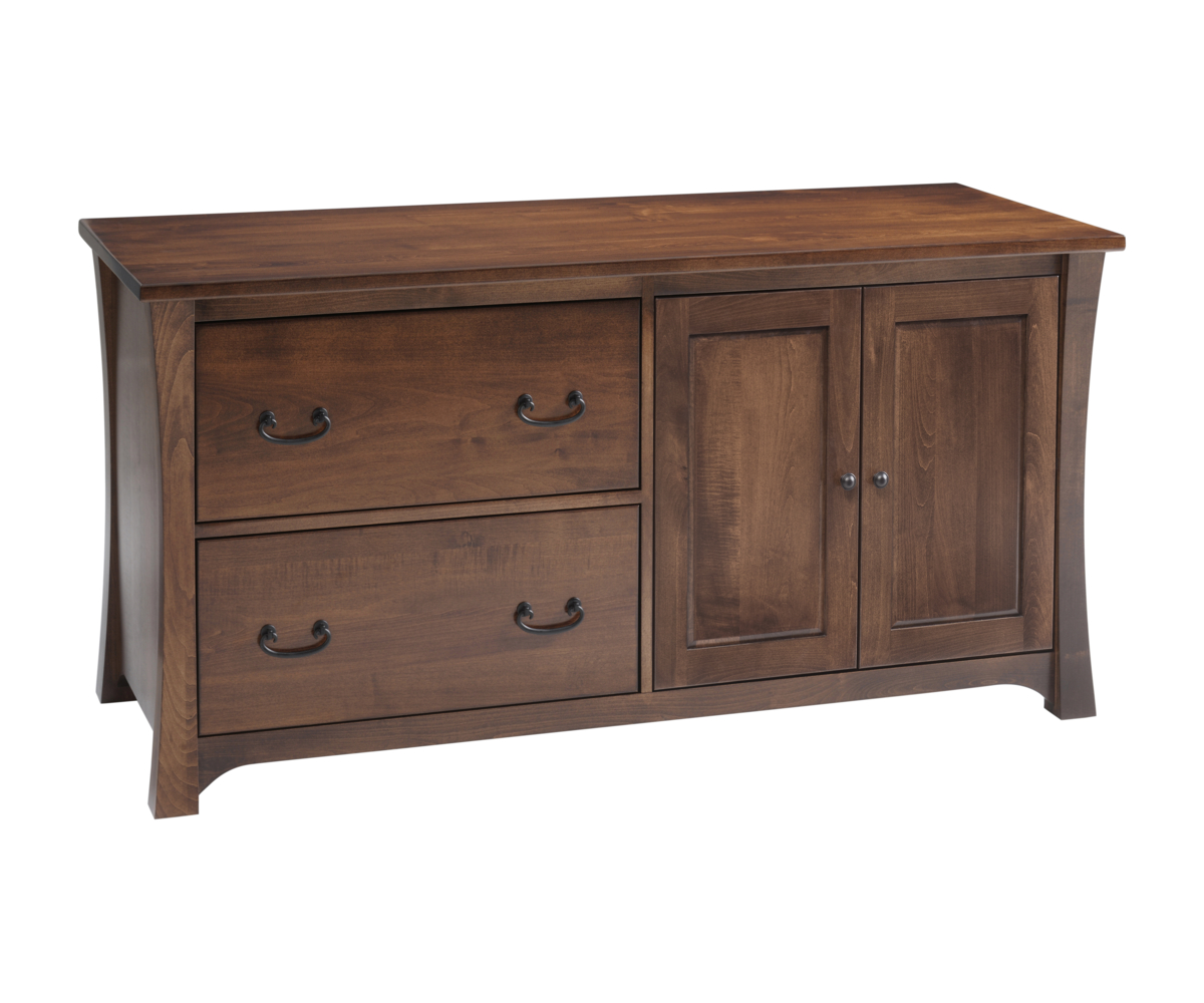 Woodbury Lateral File with Doors on Right