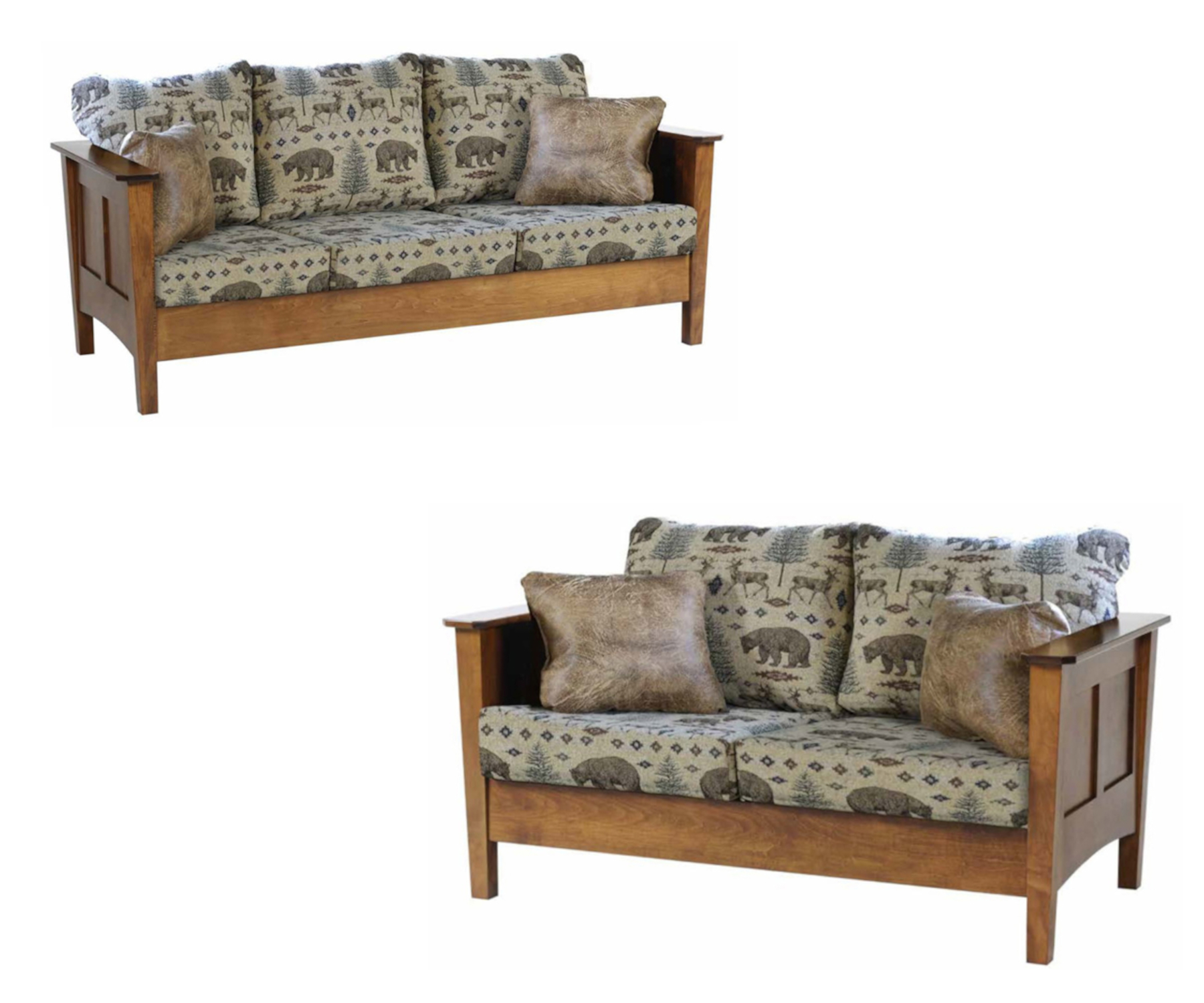 Woodland Shaker Sofa & Loveseat