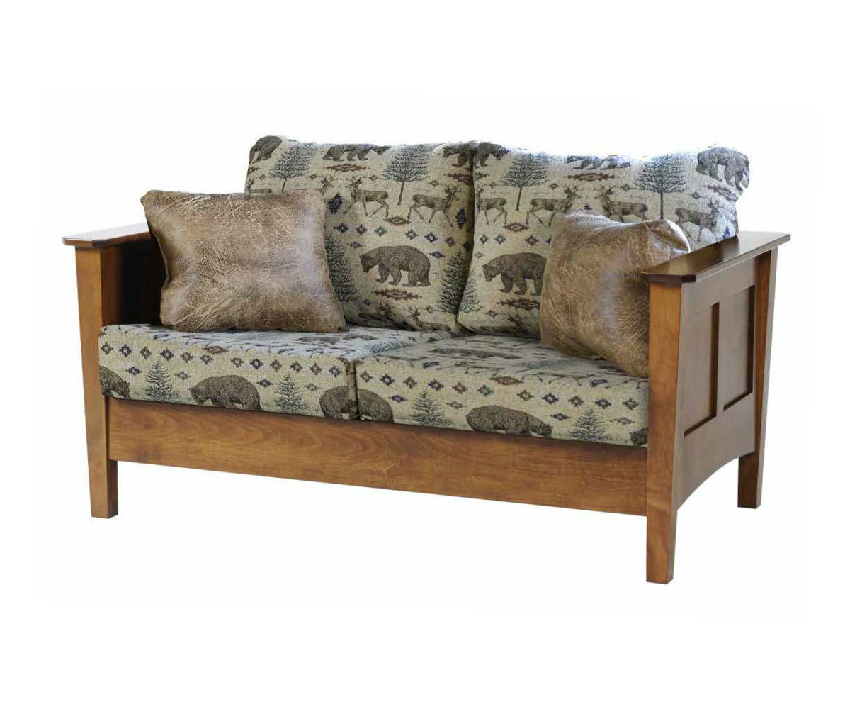 Woodland Shaker Seating Loveseat