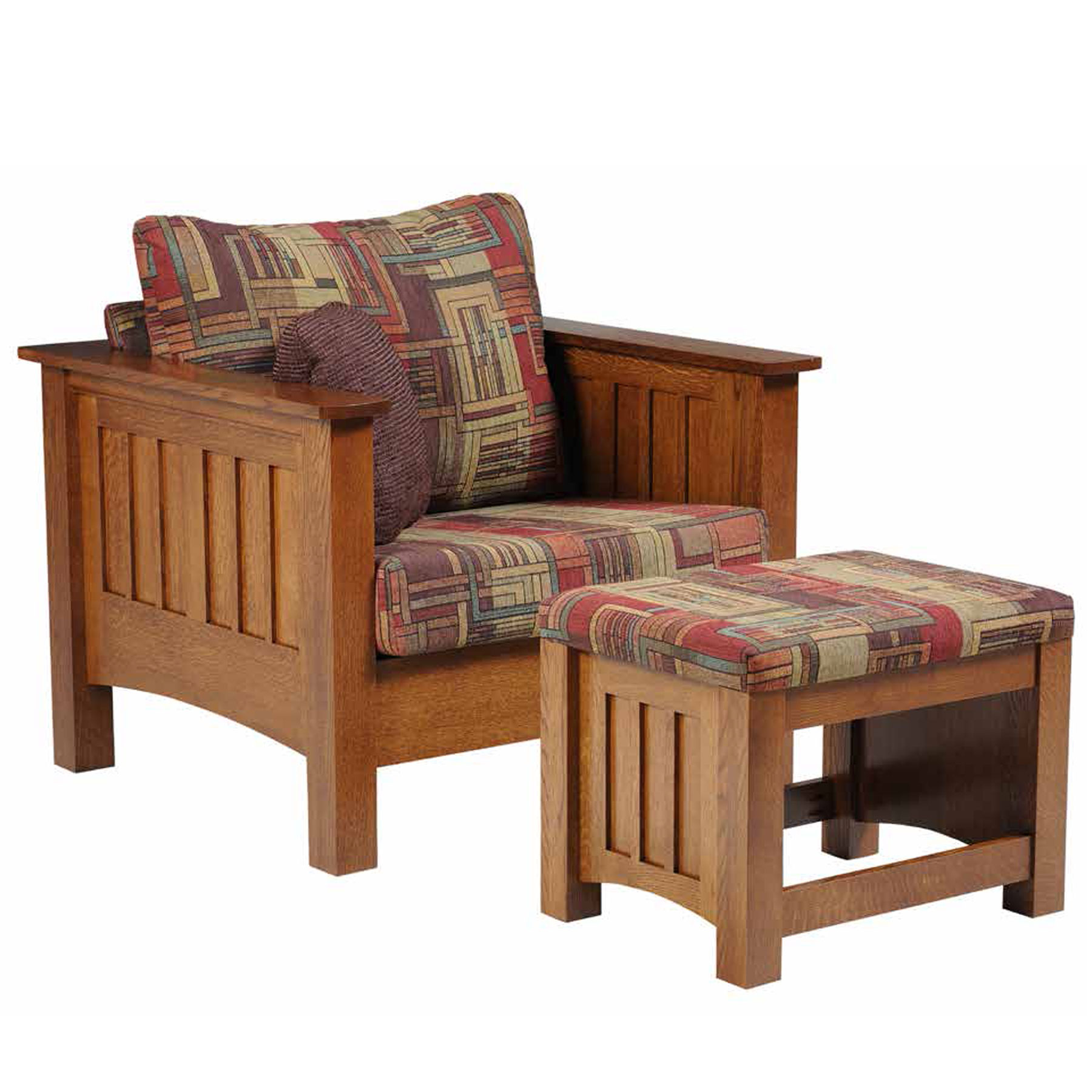 Mission Seating Chair and Ottoman (sold separately)