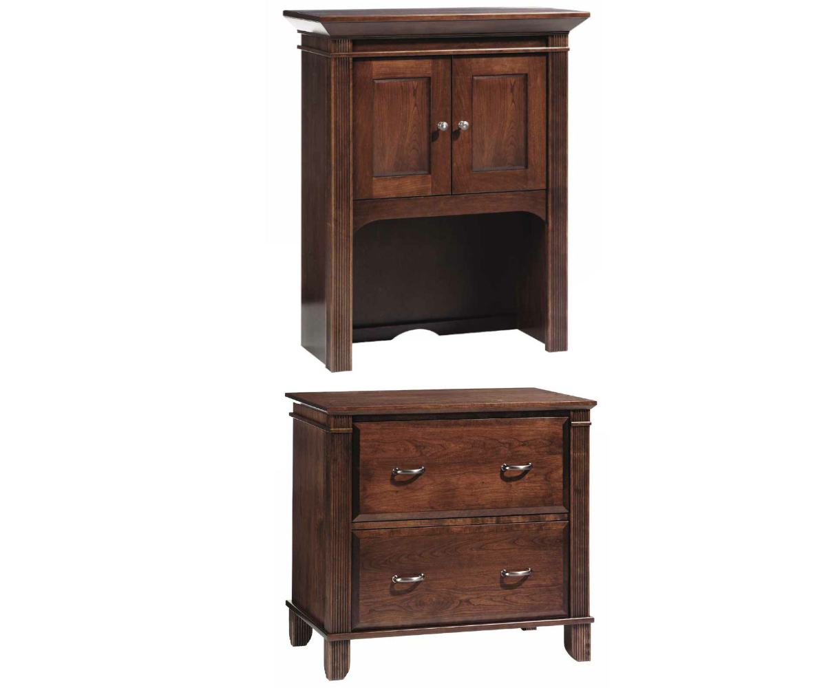 Arlington 17-890 Lateral File and 17-843 Hutch (sold separately)