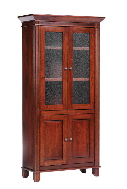 72" Arlington Book Shelf with Doors