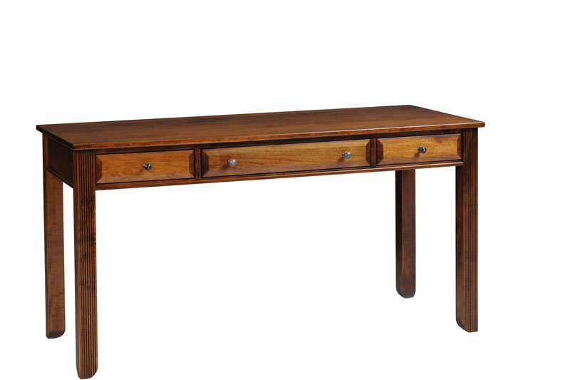 Arlington Modular 60" Desk in Brown Maple with an OCS 113 Michaels Cherry Stain 