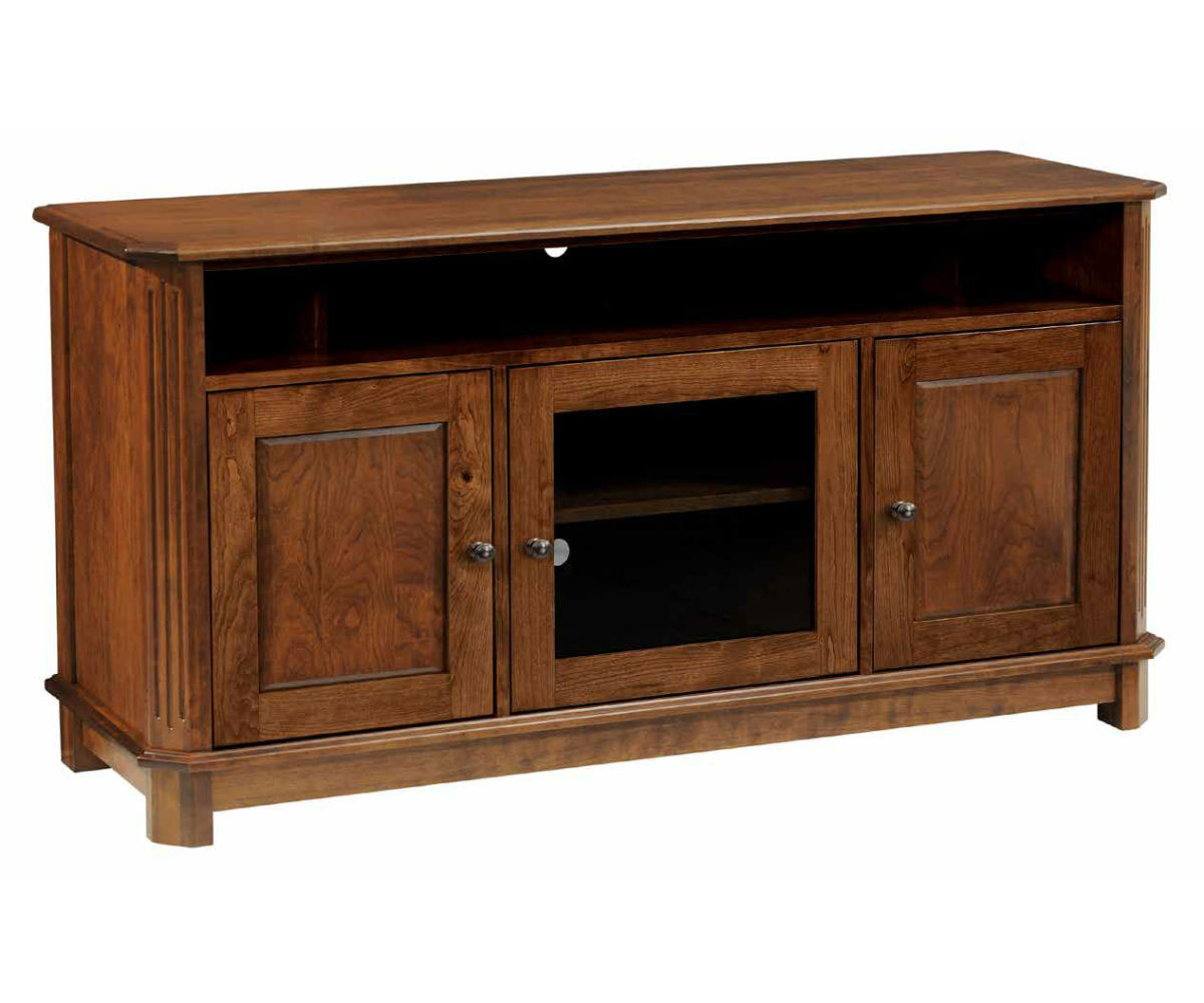 Franchi 3 Door Open Top TV Stand