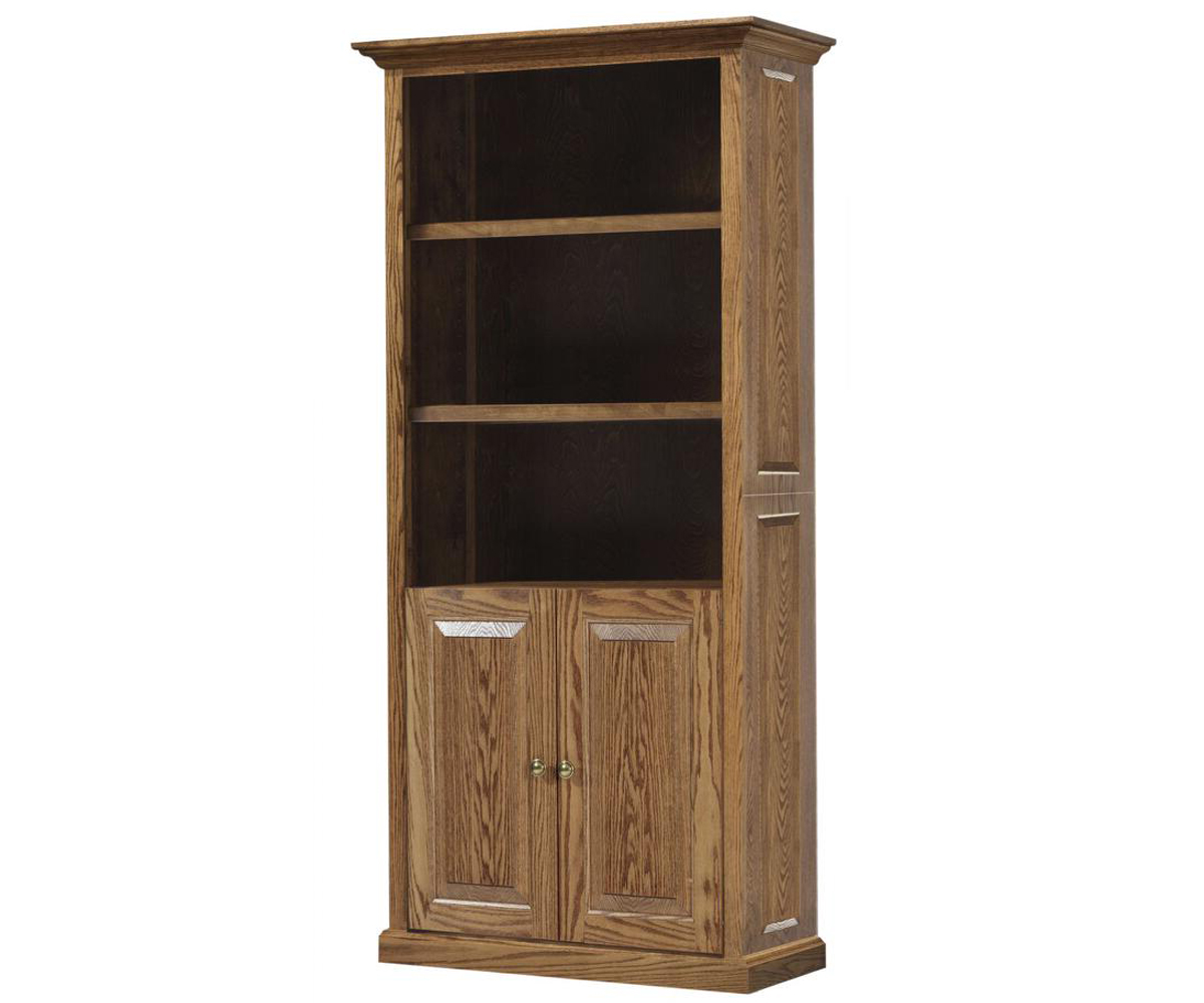 Highland Bookcase with Optional Bottom Doors