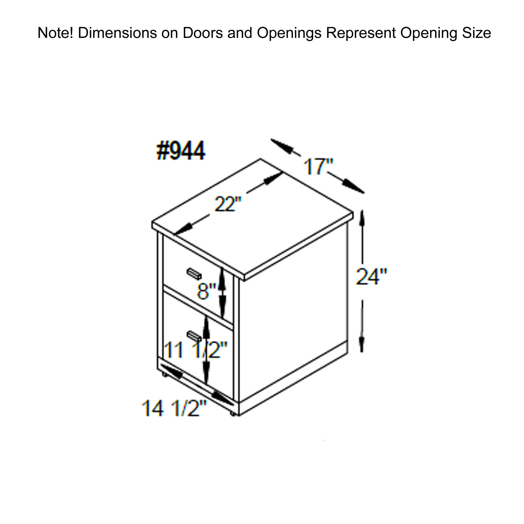 Clark Mission Modular Rolling File Cabinet Dimensions
