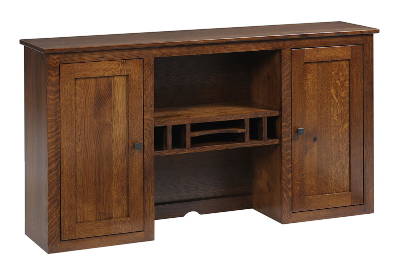 Clark Mission Modular 60 inch Hutch