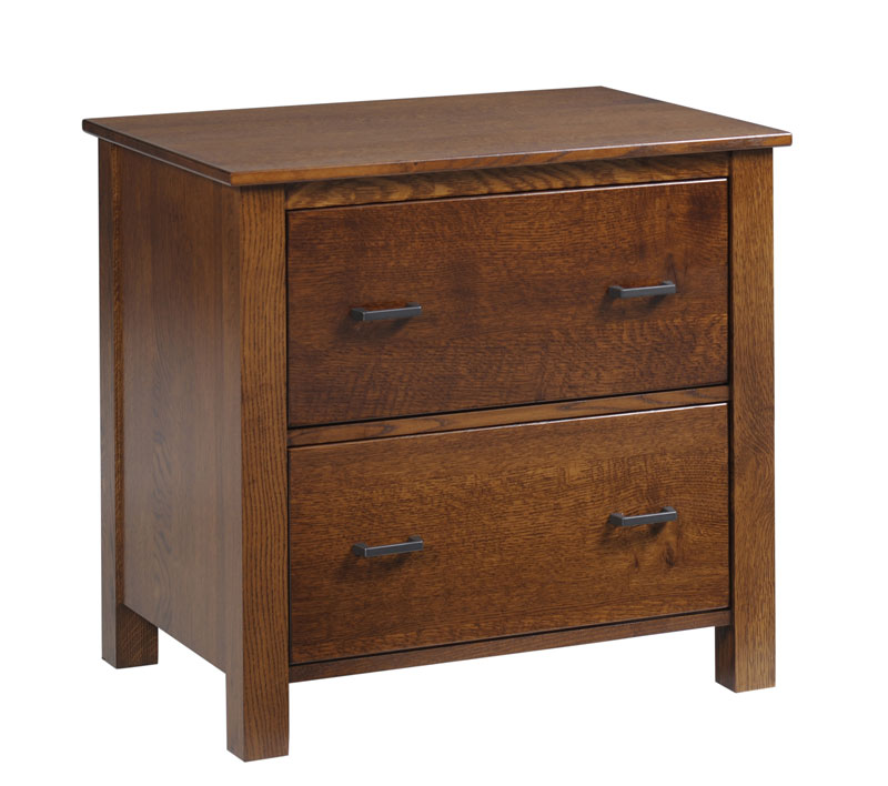 Clark Mission Modular 2-Drawer Lateral File Cabinet