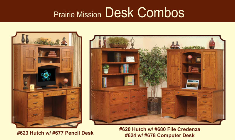 Prairie Mission Desk Combos