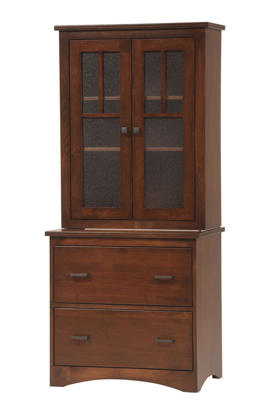 Prairie Mission Lateral File Cabinet In Solid Hardwood Ohio Prairie Mission Lateral File Cabinet