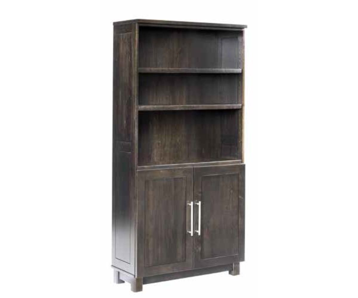 La-Salle Urban Bookcase with Optional Bottom Doors