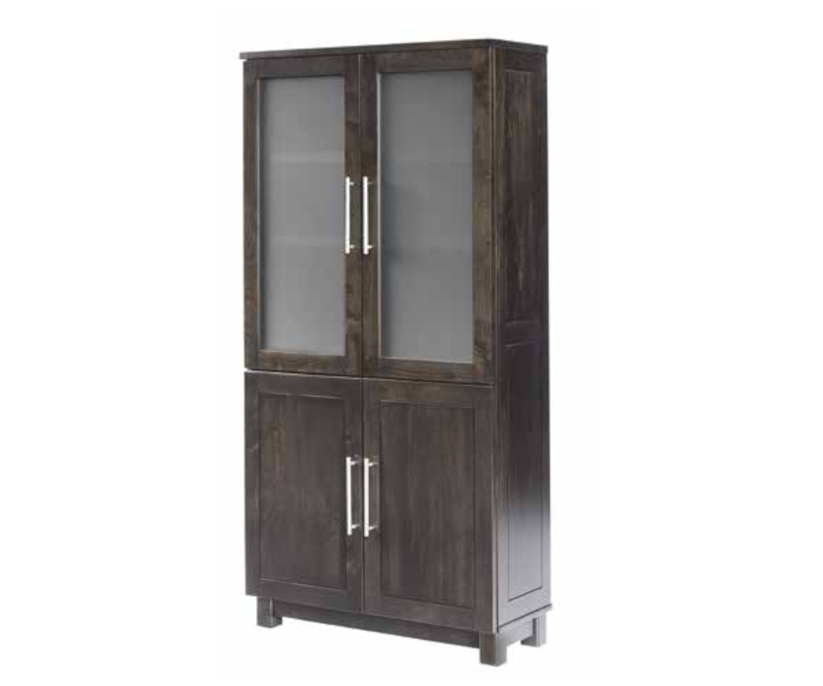 La-Salle Urban Bookcase with Optional Top and Bottom Doors