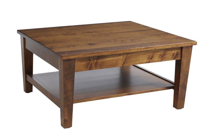Urban Shaker Collection Ohio Hardwood Upholstered Furniture Urban Shaker Collection Ohio Hardwood, 36 Inch Coffee Table Square