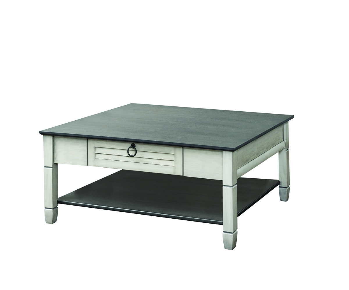 Aden Park Square Coffee Table with 1-Drawer