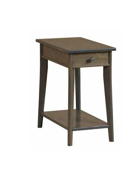 Austin Chairside Table shown in Rustic Cherry with OCS-121 Stain.