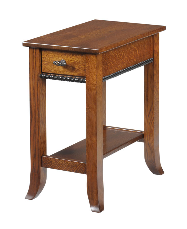 Cranberry Chairside Table