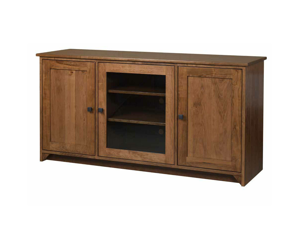 Economy Shaker Style 3 Door TV Stand