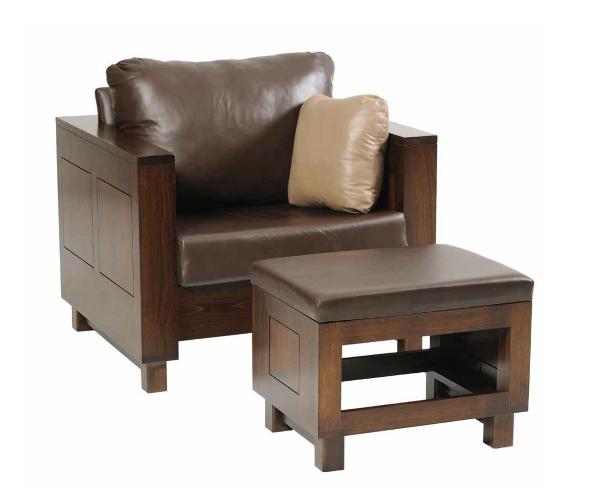 La-Salle Urban Seating Chair and Ottoman (sold separately)
