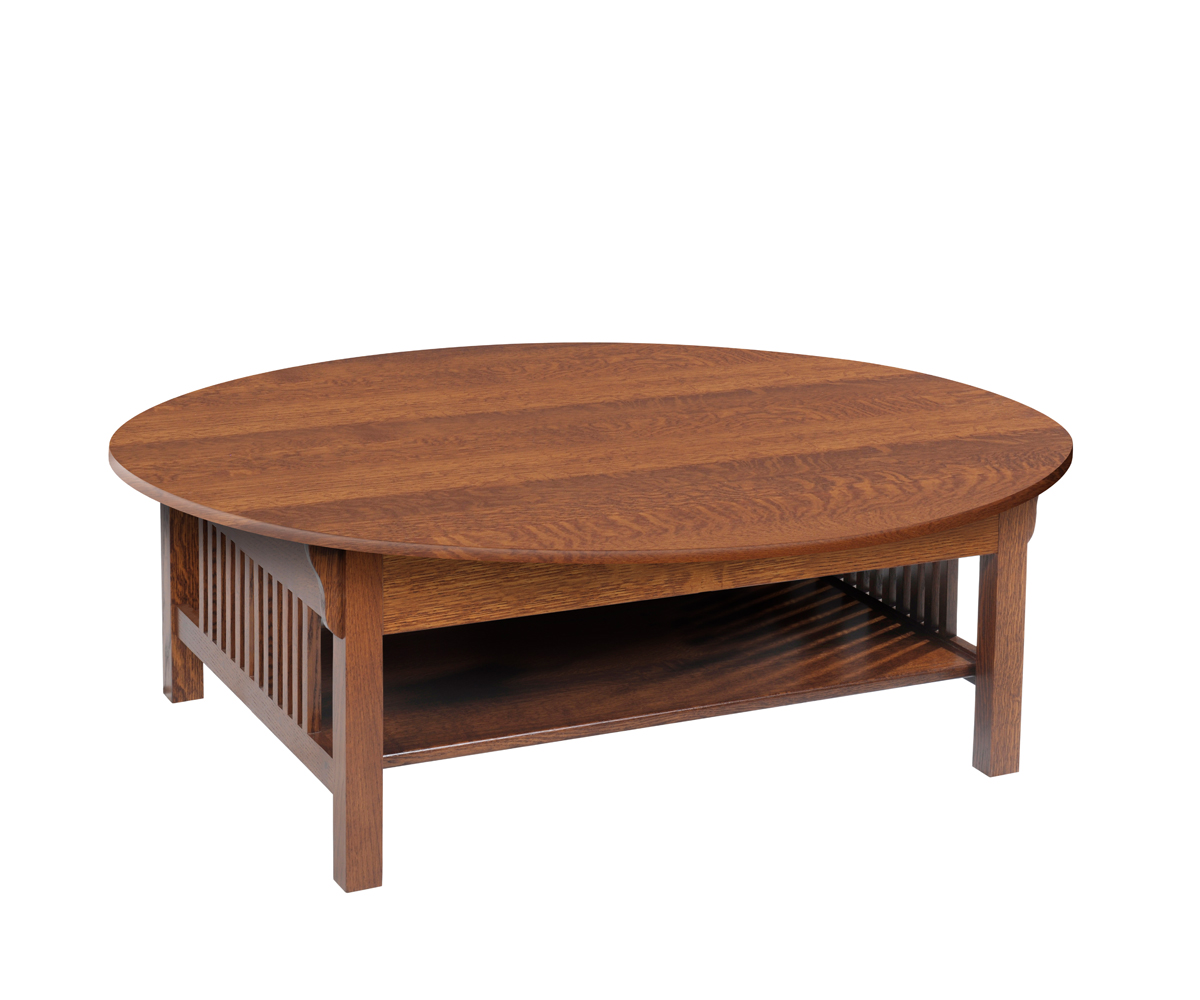 Lexington Mission Round Coffee Table