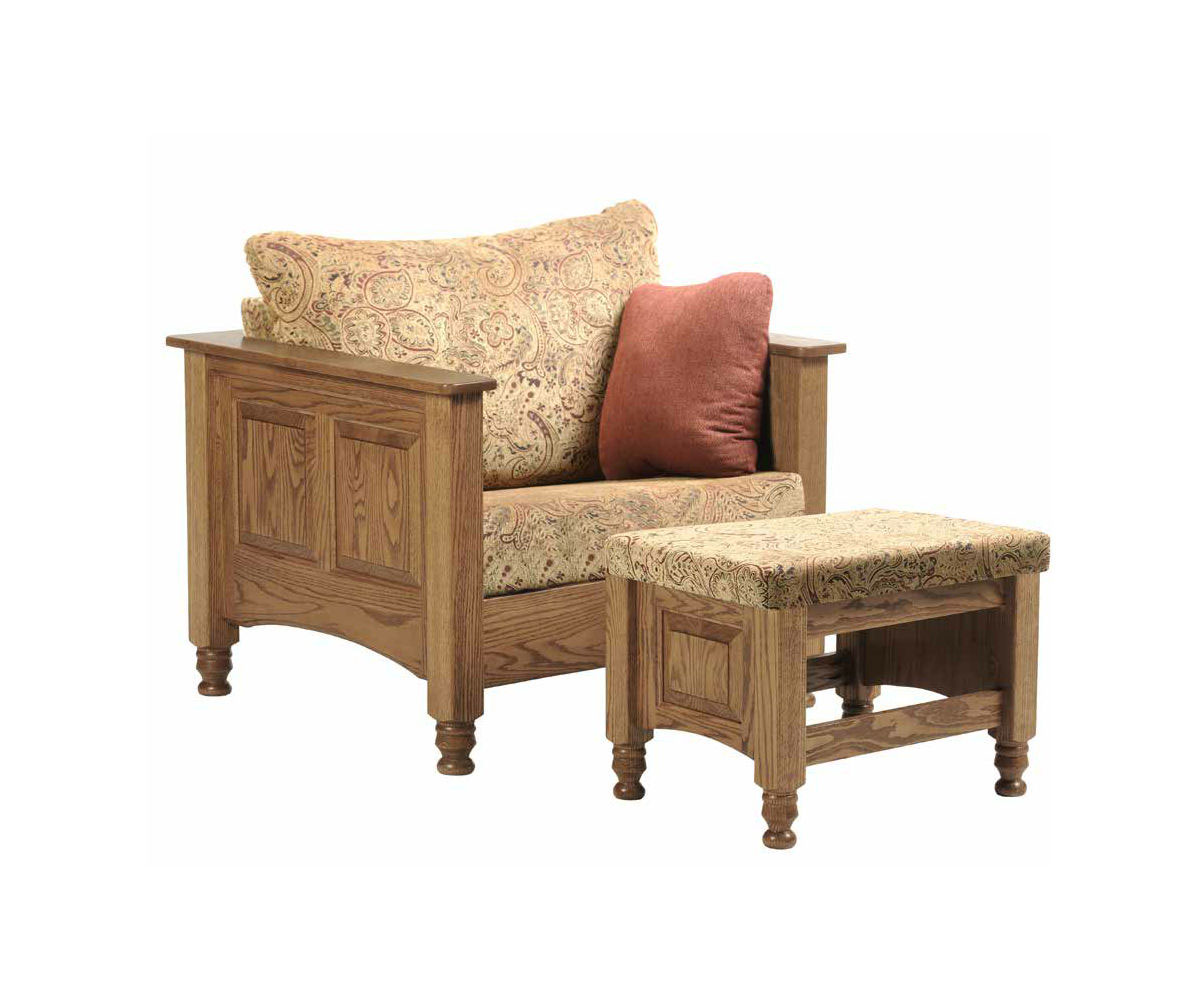 Riverview Seating Chair and Ottoman