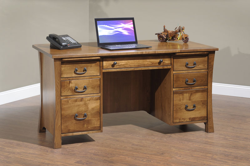 Woodbury Executive Desk Ohio Hardwood Furniture