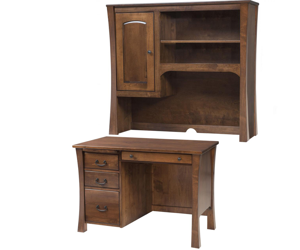 Woodbury 17-576 Credenza Desk and Hutch (sold separately)