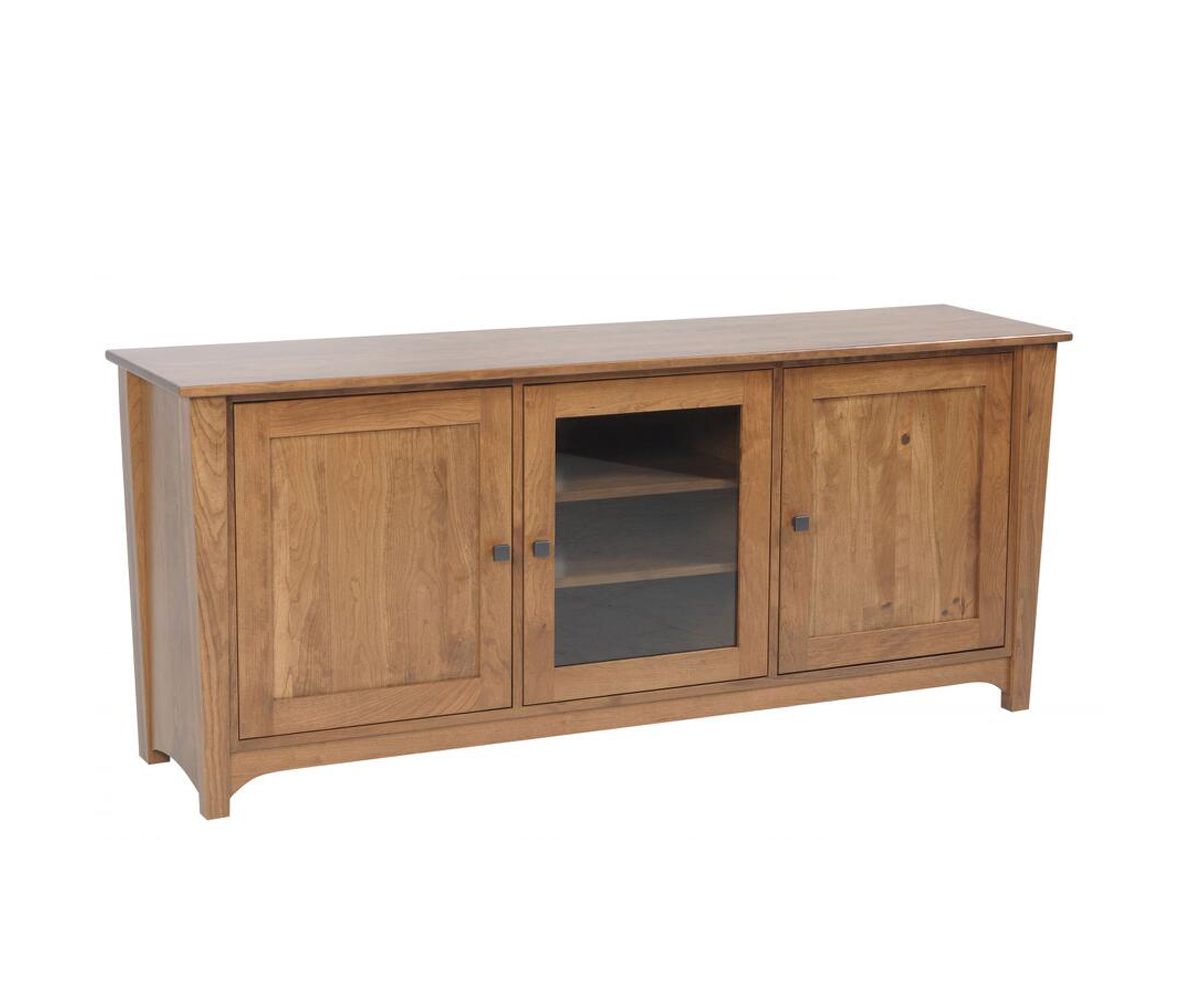 Woodland Shaker 3-Door TV Console