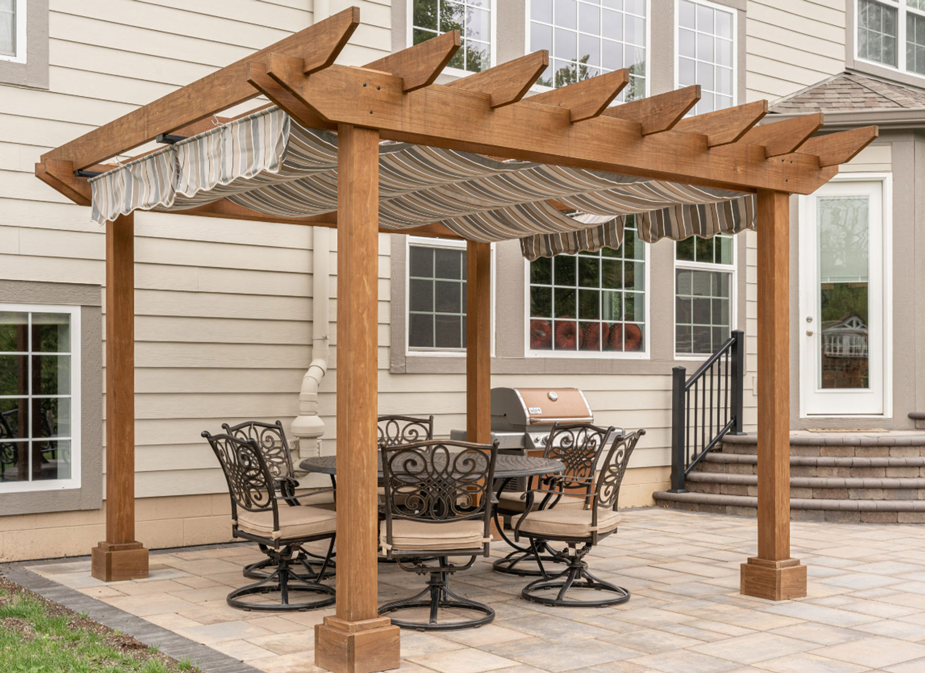 Mendoza Wood Pergola