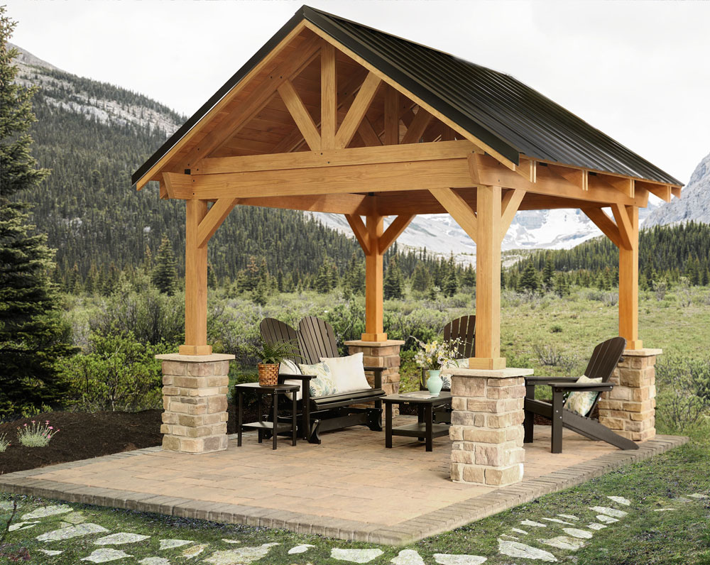 Breckenridge Wood Pavilion