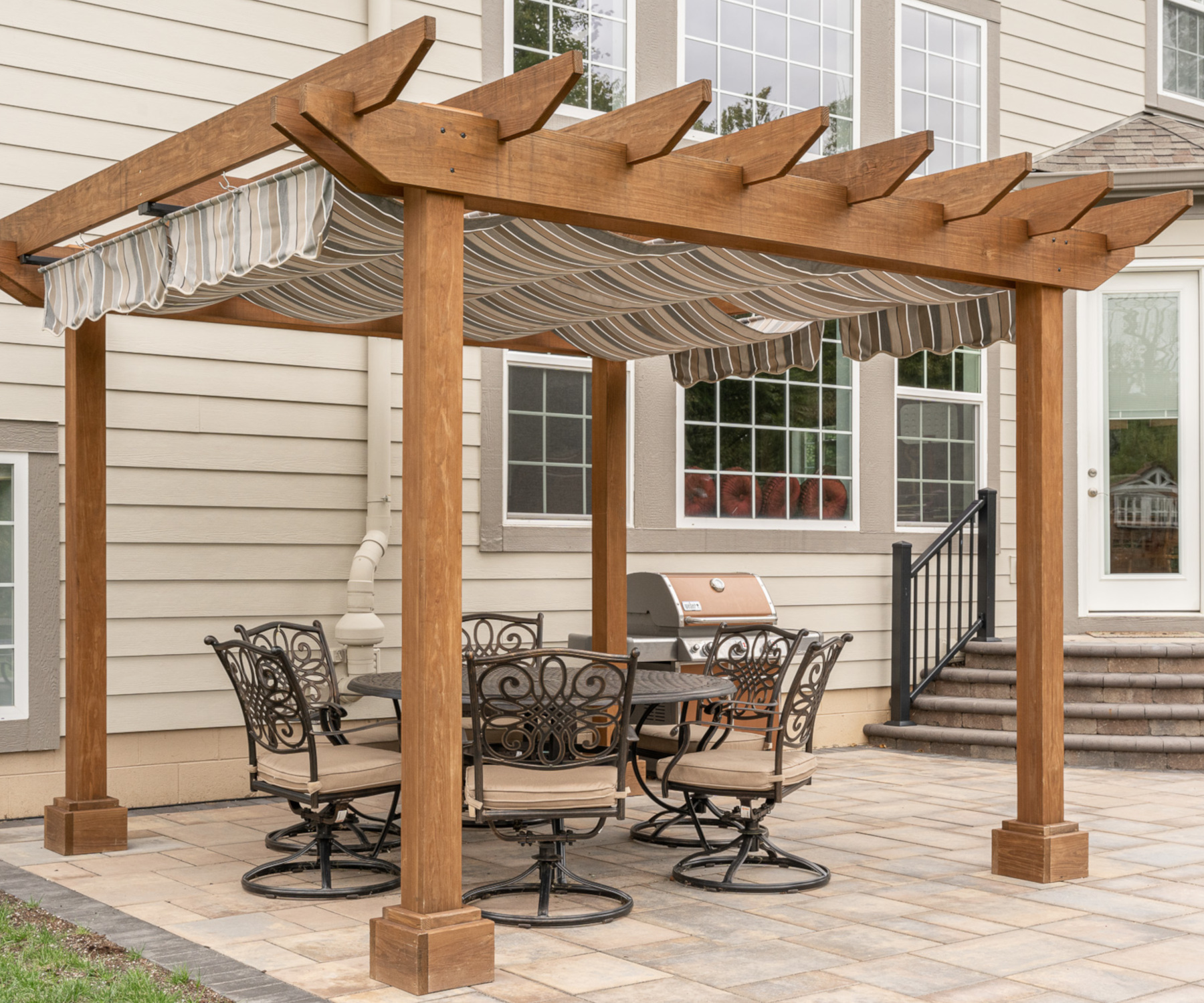 Mendoza Wood Pergola