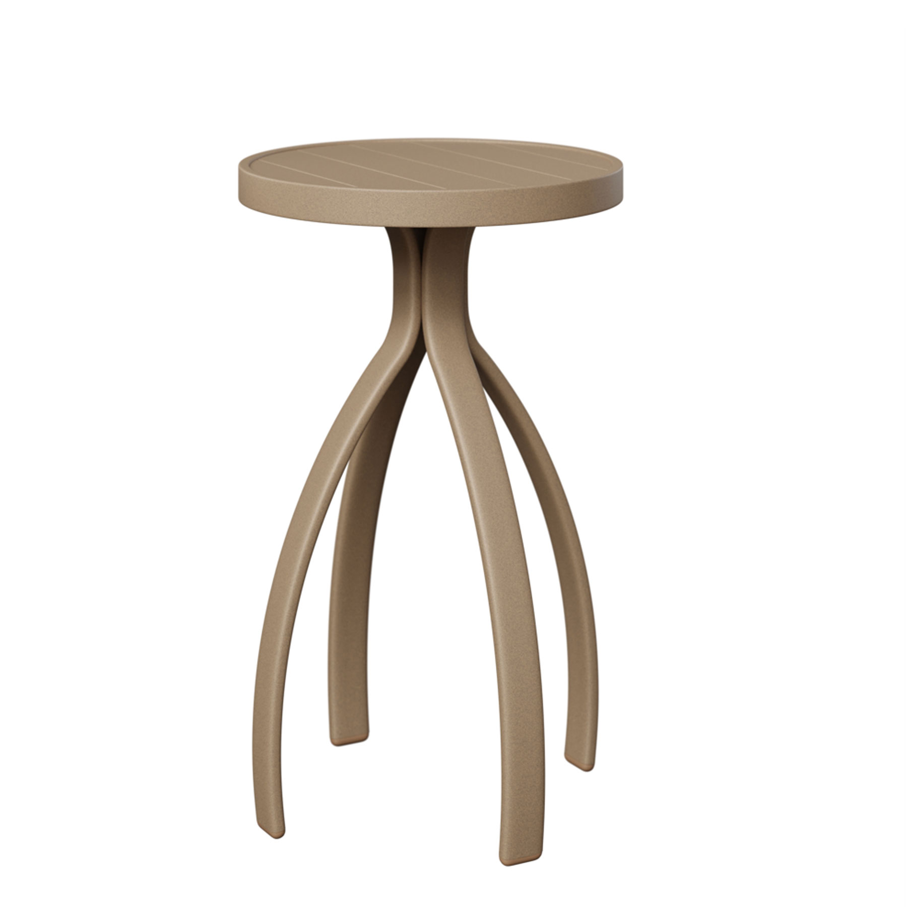 Murphy Aluminum End Table Bar Height