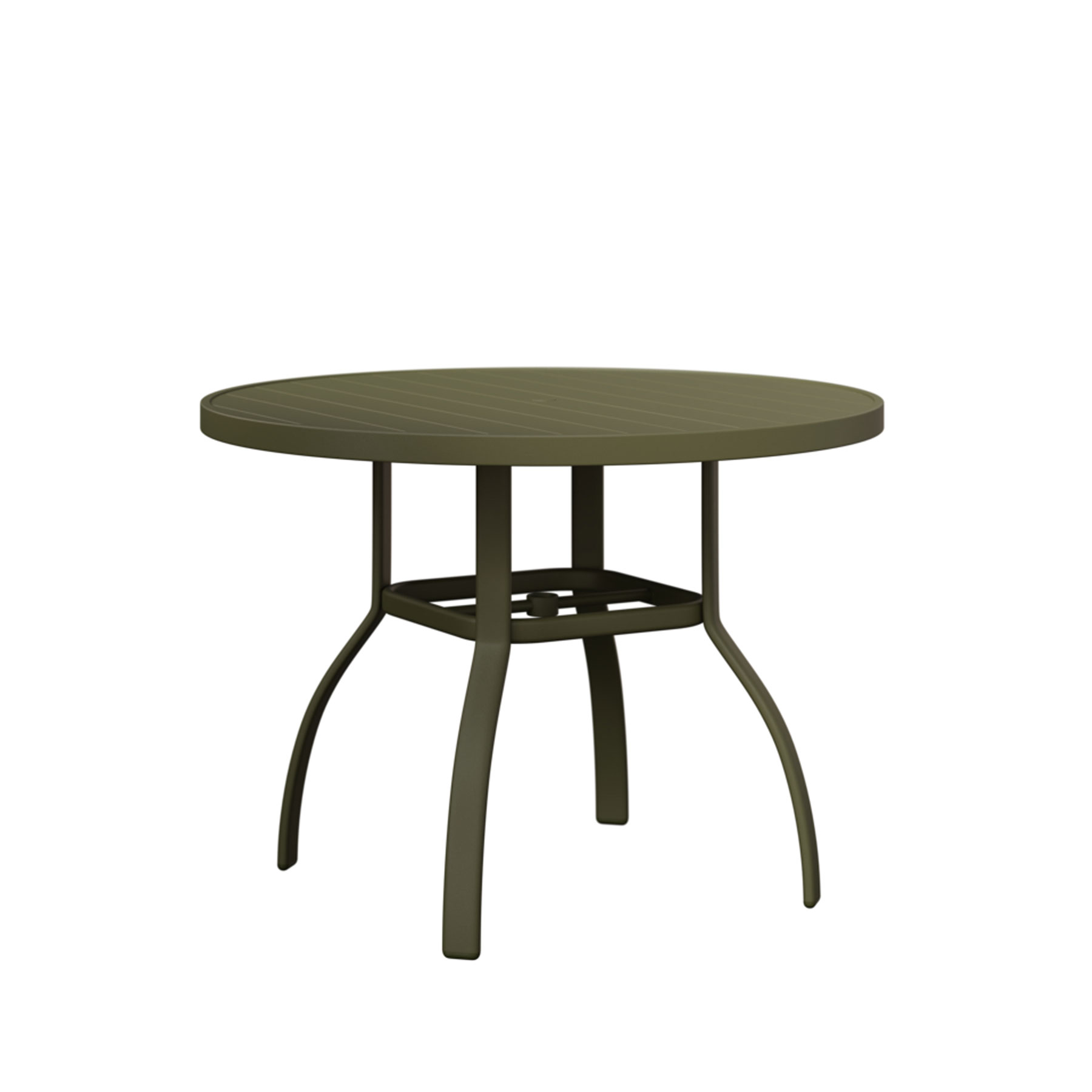 Murphy 42 inch Round Aluminum Dining Table