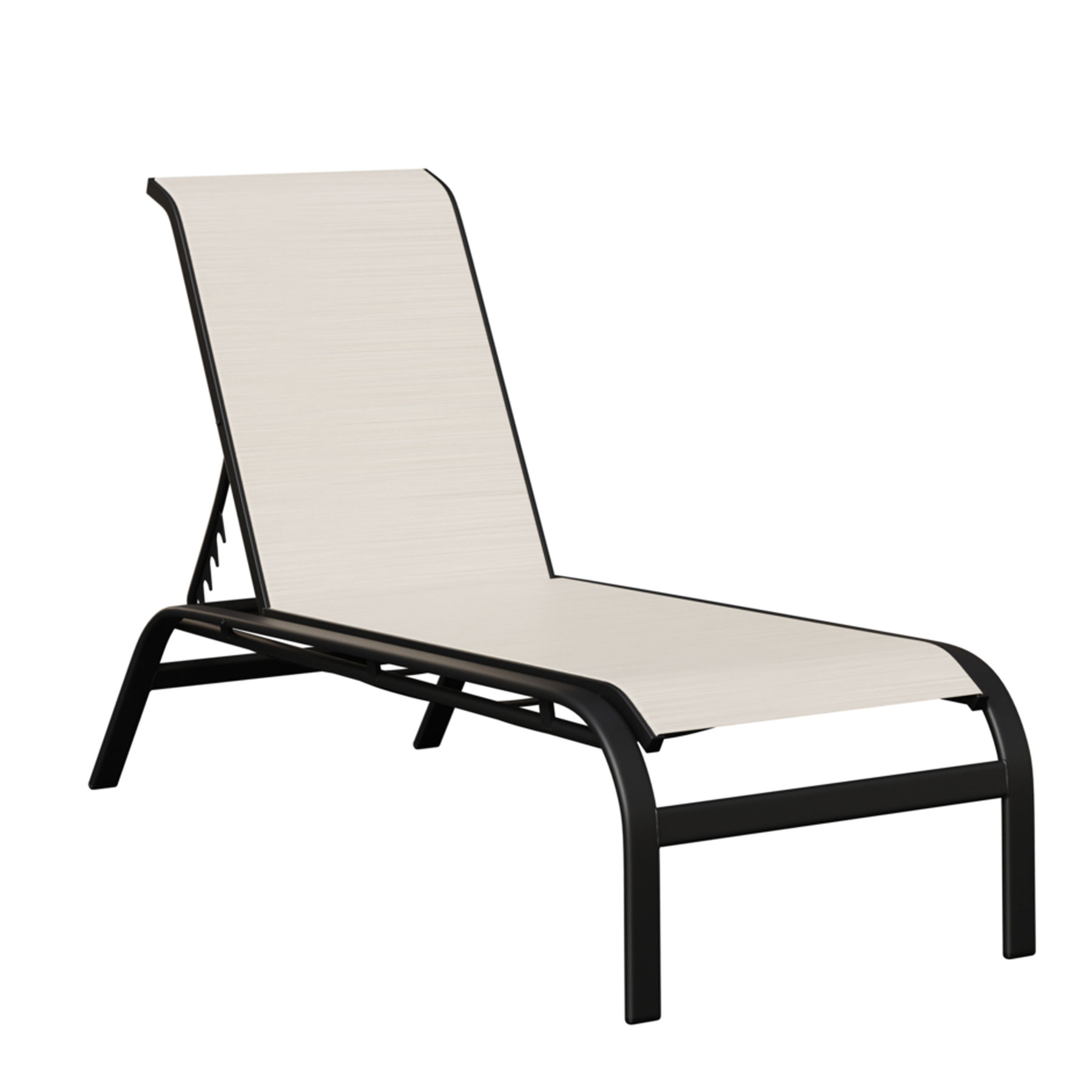 Murphy Aluminum Sling Chaise Lounge without Arms