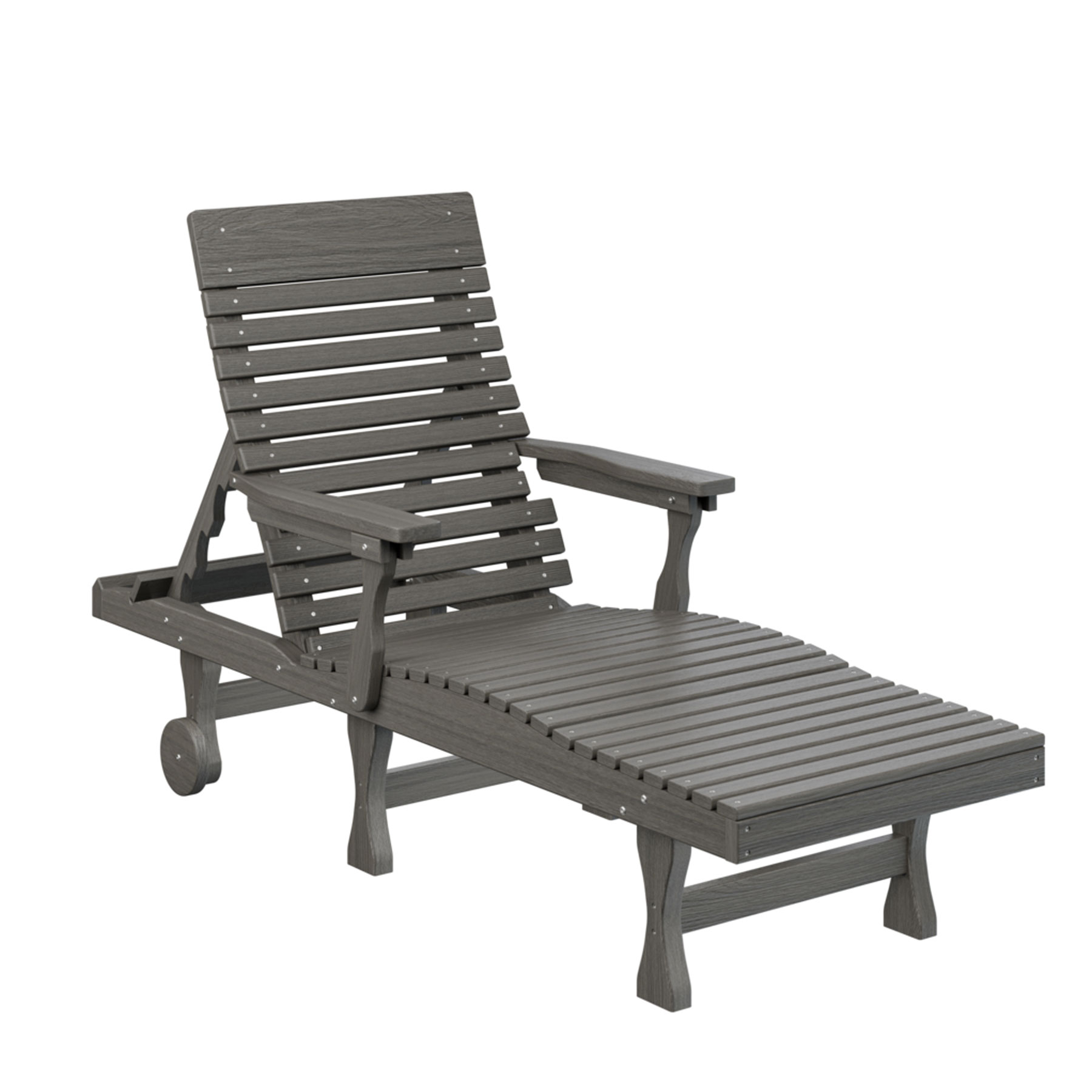 Casual-Back Chaise Lounge