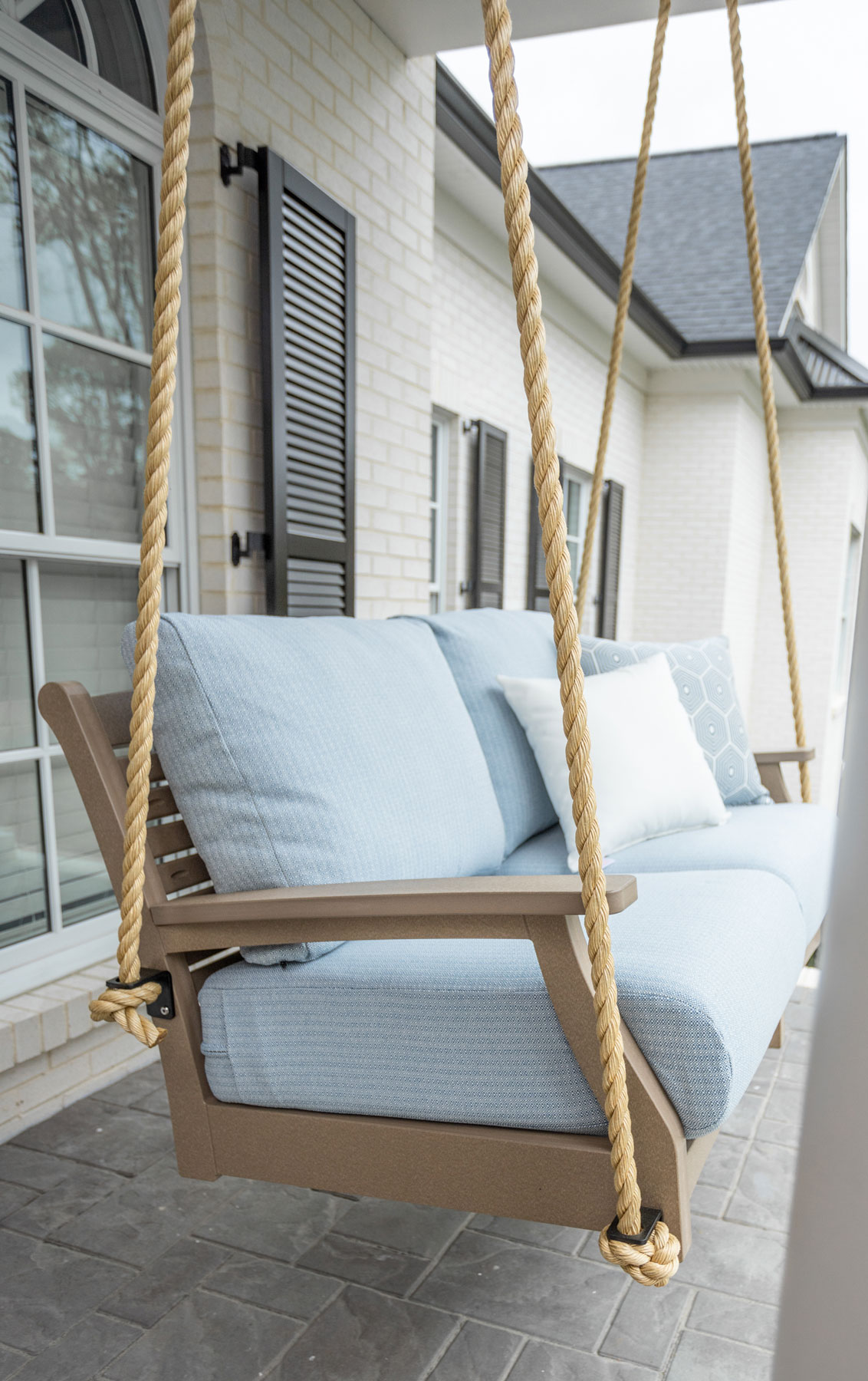 Classic Terrace Loveseat Swing