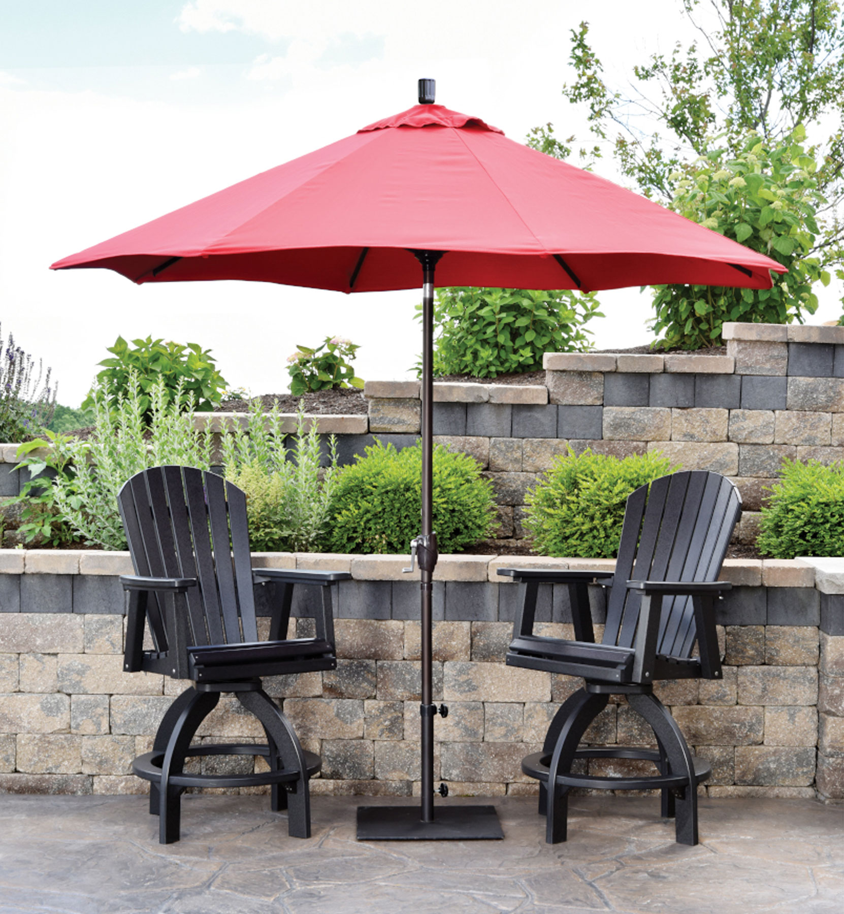 Comfo-Back Swivel Bar Chairs