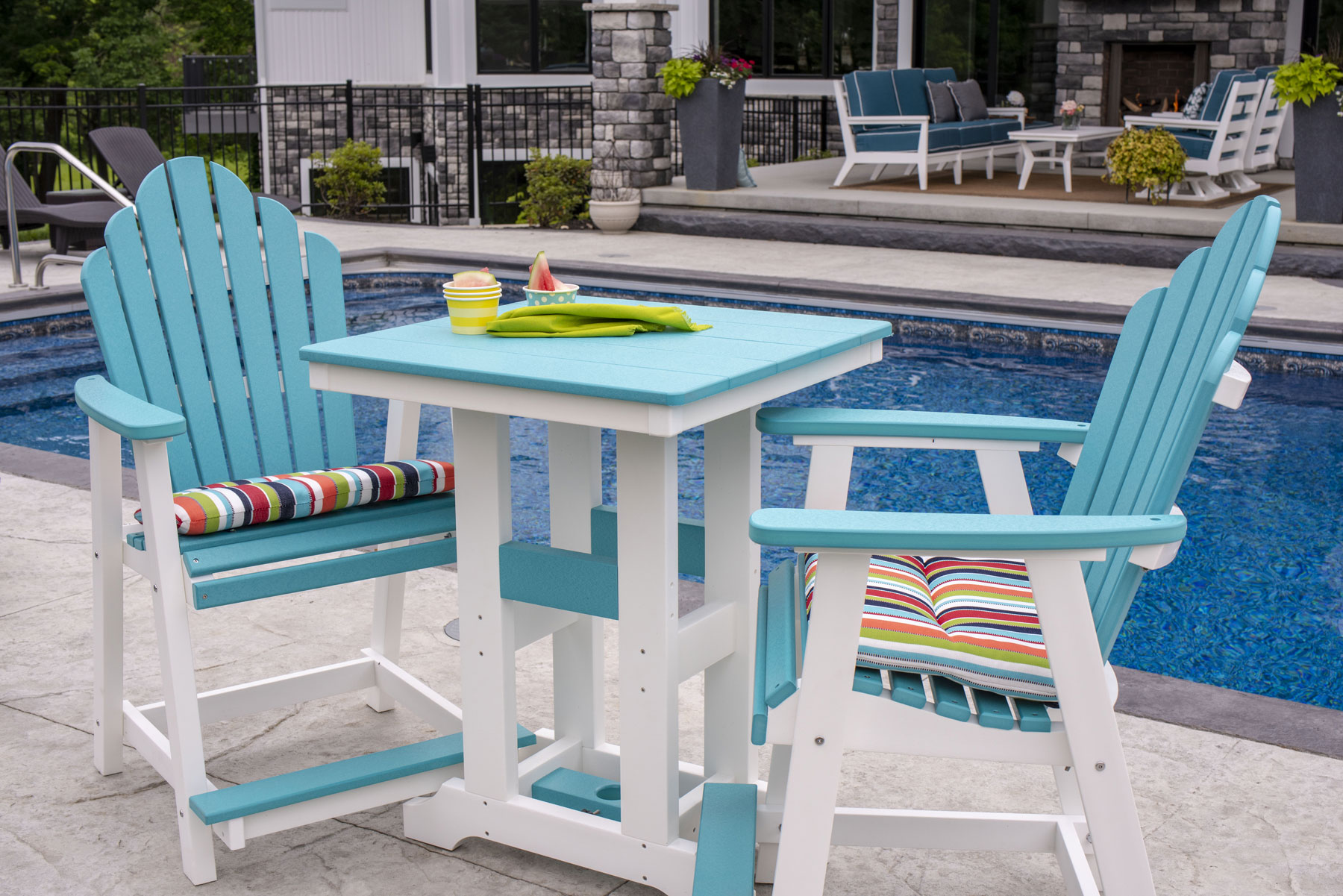 Cozi-Back Counter Chairs