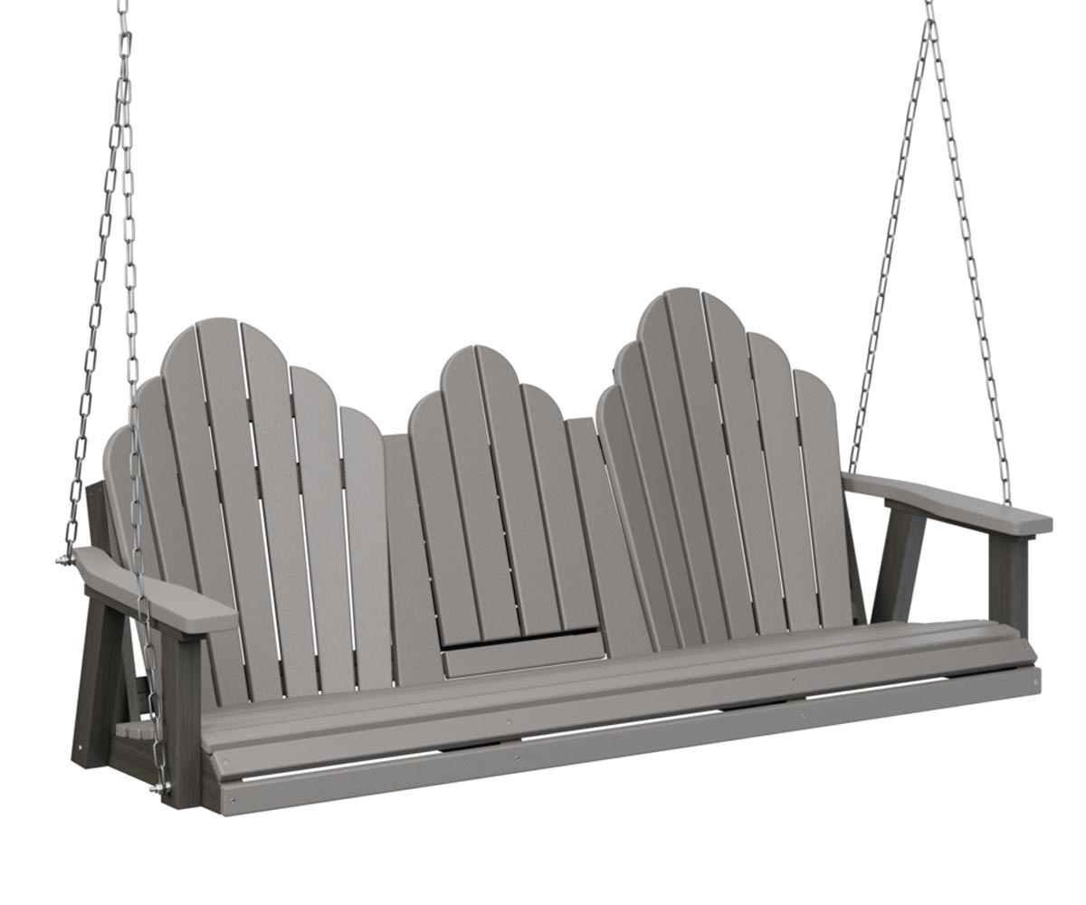 Cozi-Back Three Seat Swing with Center Console