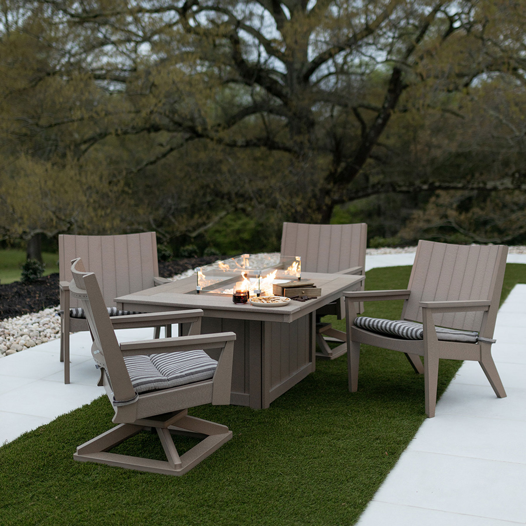 Donoma Rectangular Fire Pit