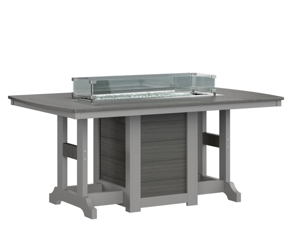 Garden Classic 44" x 72" Rectangular Fire Table by Berlin Gardens