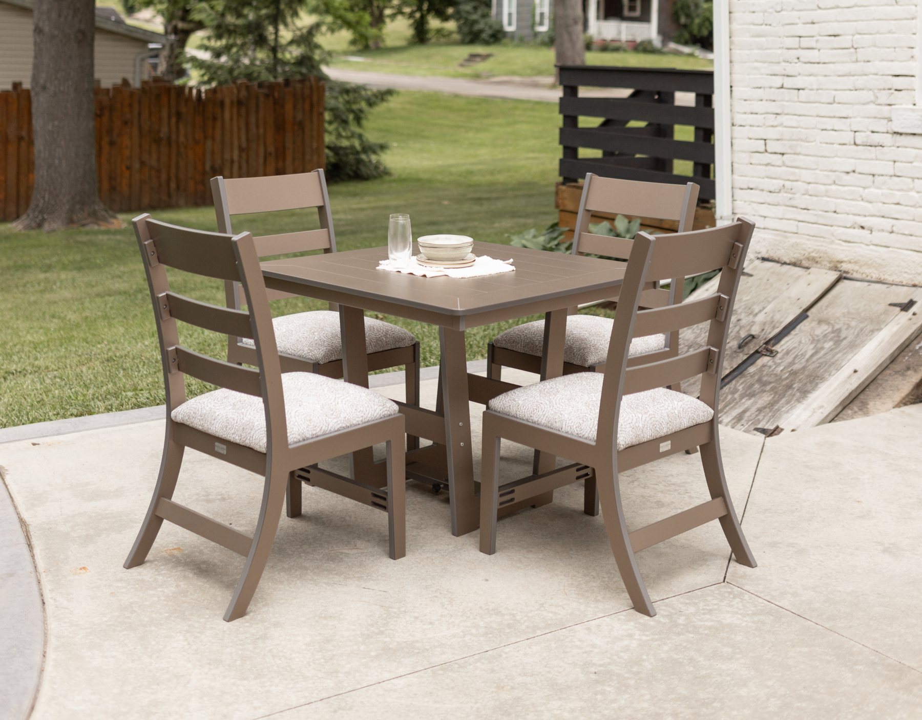 Hudson 40" Square Dining Height Table