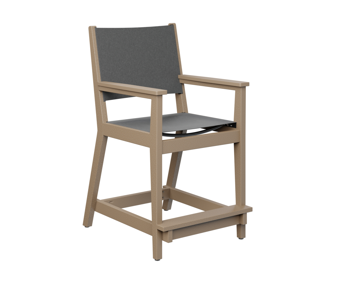Mayhew Sling Counter Arm Chair