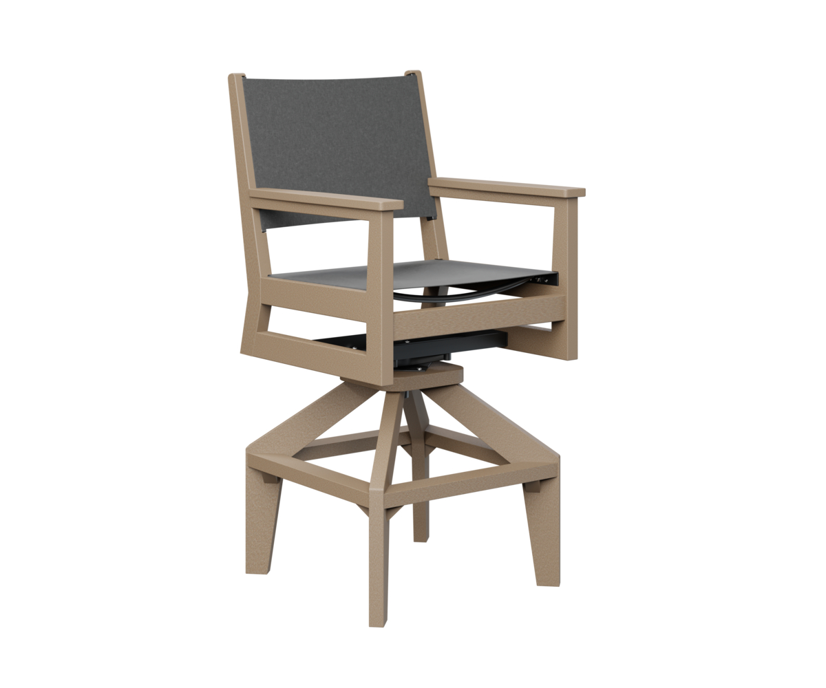 Mayhew Sling Swivel Bar Chair 