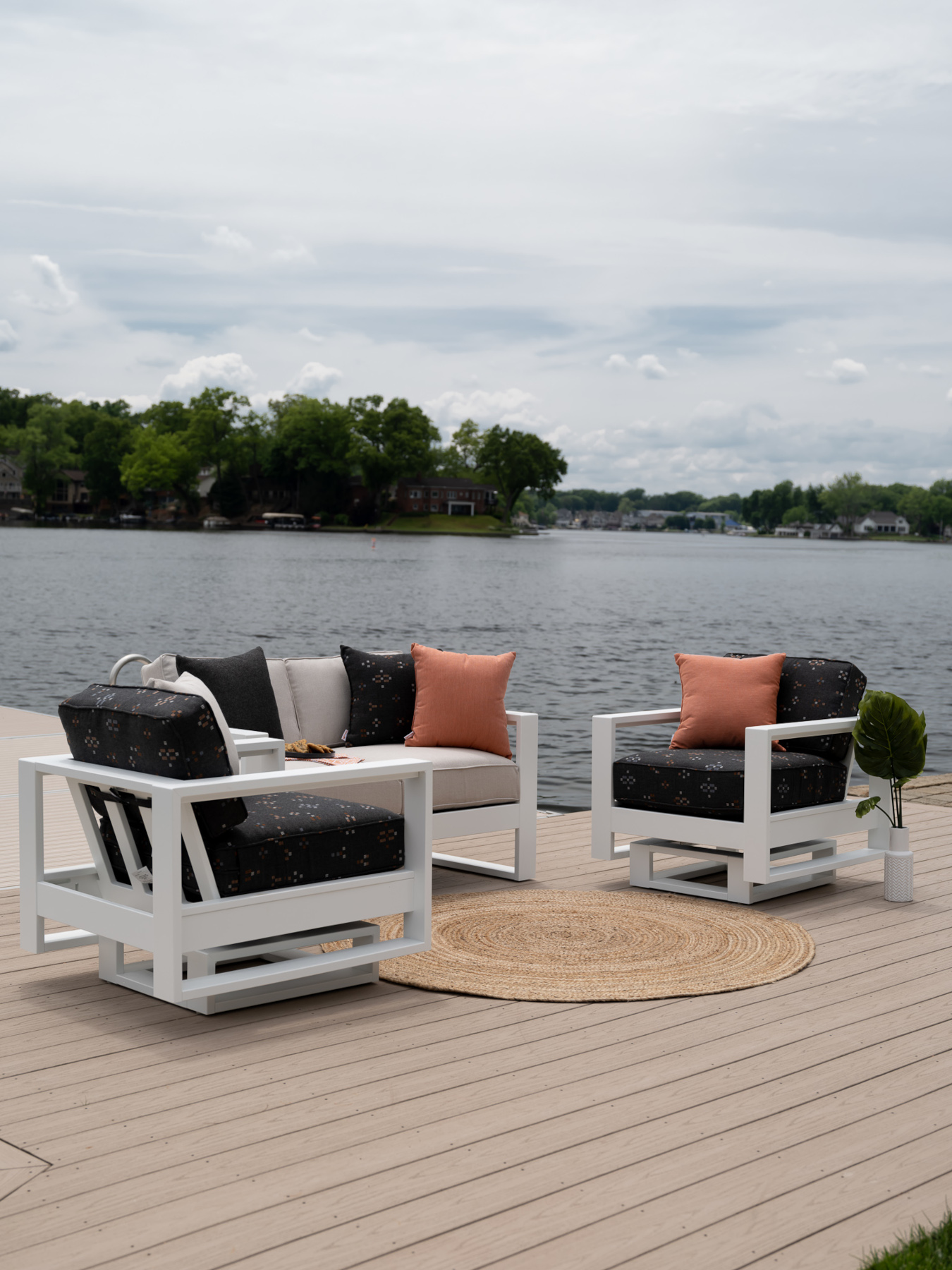 Nordic Collection with Renew Earthen Cushions
