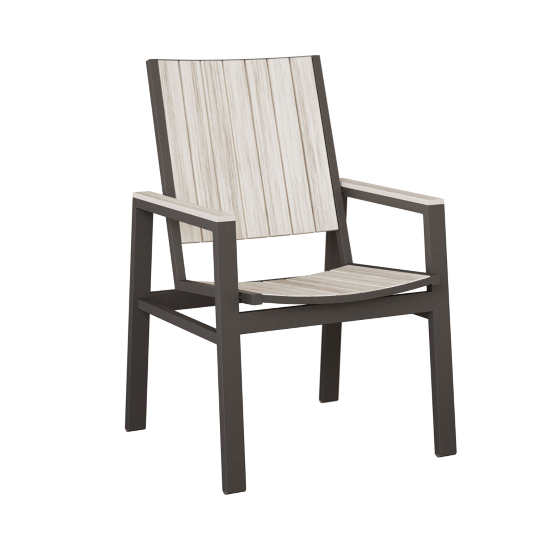 Vida Aluminum Poly Dining Chair