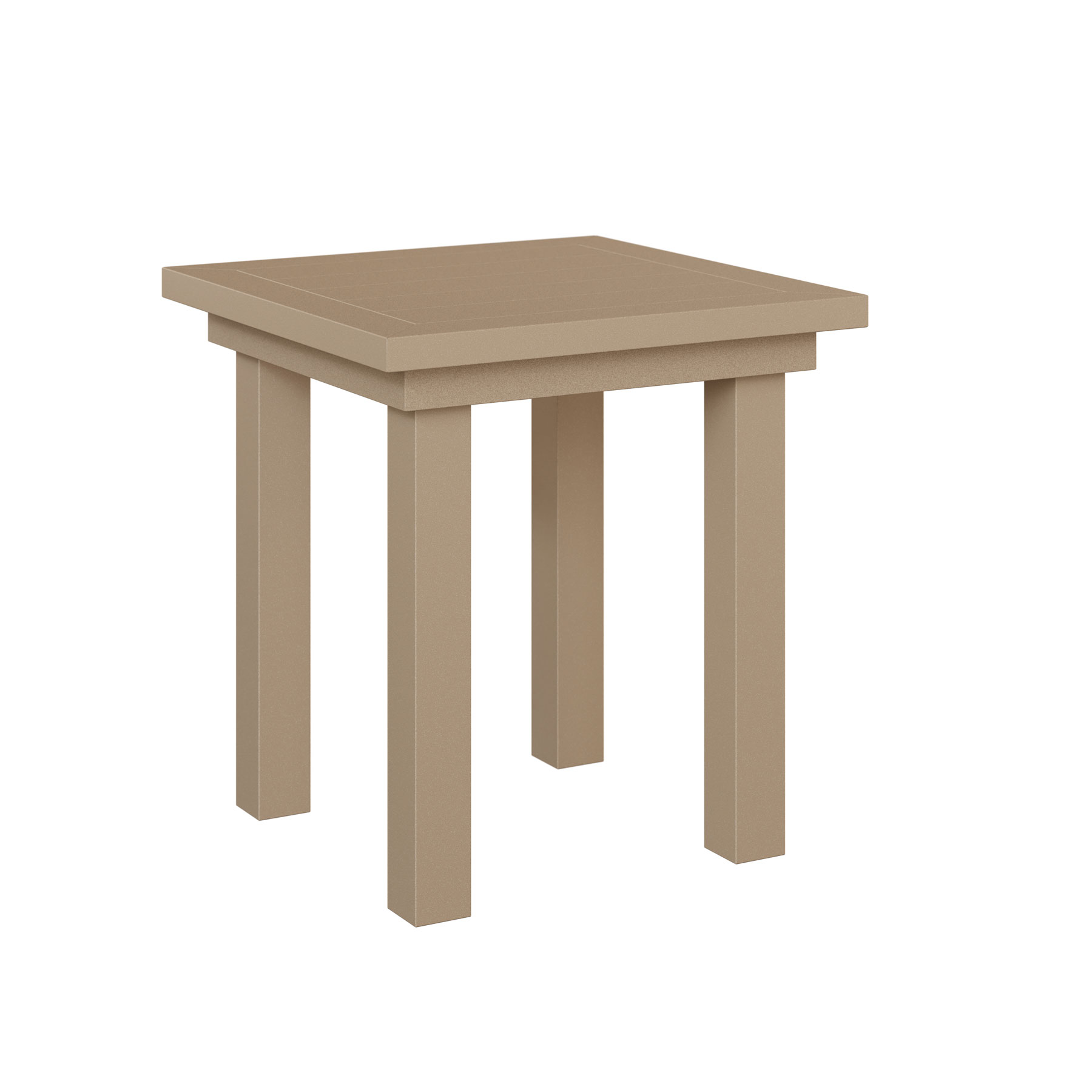 Vida Aluminum Top End Table