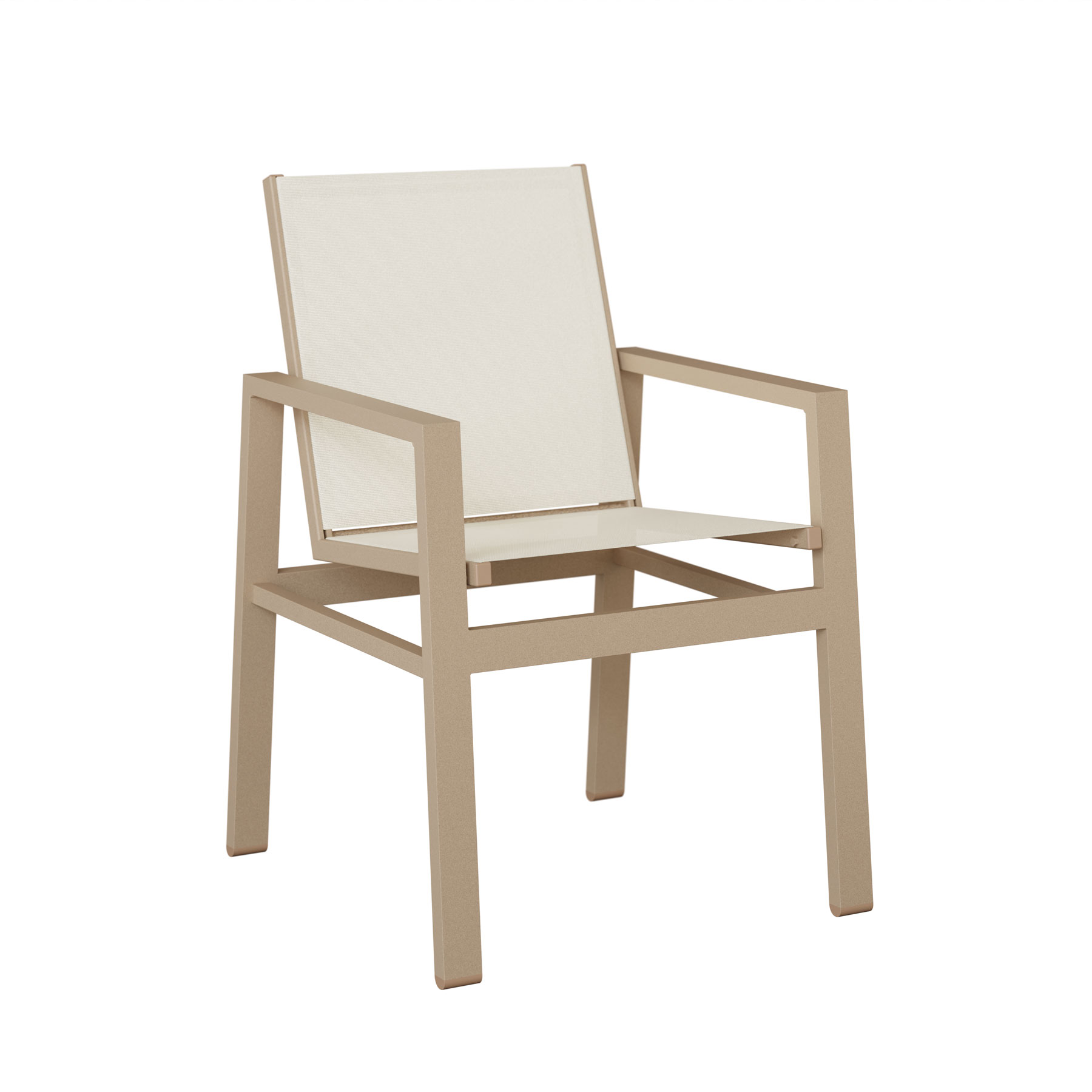 Vida Aluminum Sling Dining Chair