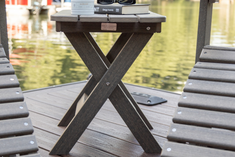 Folding End Table by Berlin Gardens