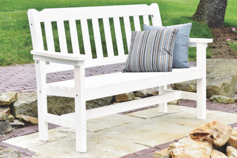 Poly Garden Bench by Berlin Gardens