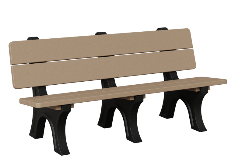 Poly Park Bench by Berlin Gardens